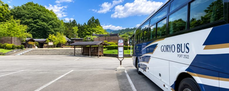 東京ー日光江戸村直通バス乗り場